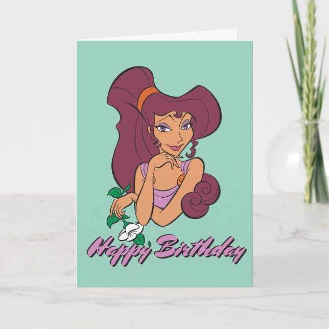 Megara Goddess at Heart Card Karte (Vorderseite)