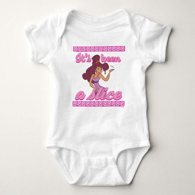 Megara - It's Been a Slice Baby Bodysuit Baby Strampler (Vorderseite)