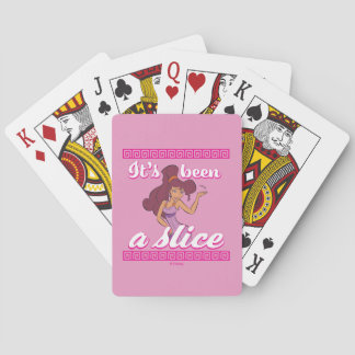 Megara - It's Been a Slice Poker Cards Spielkarten