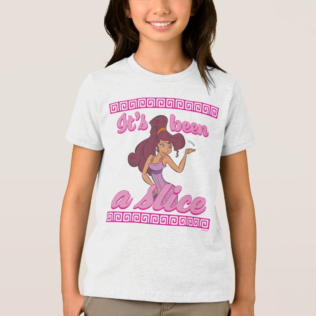 Megara - It's Been a Slice Tri-Blend Shirt (Vorderseite)