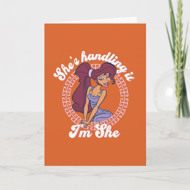 Megara - She's Handling It, I'm She Card Karte (Vorderseite)