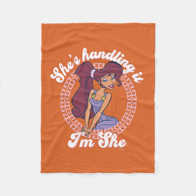 Megara - She's Handling It, I'm She Fleece Blanket (Vorderseite)