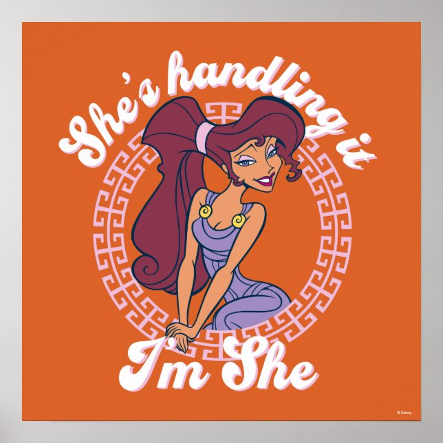 Megara - She's Handling It, I'm She Poster (Vorne)