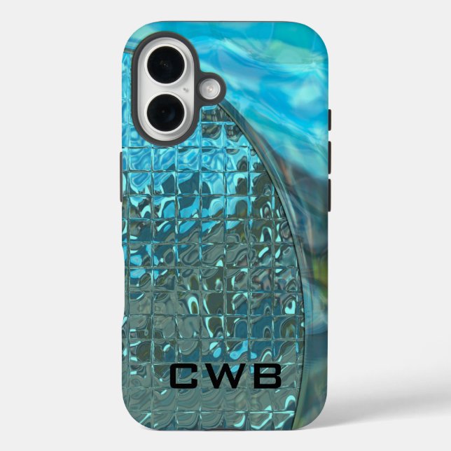 Megastyle Diva Monogram Case-Mate iPhone Hülle (Rückseite)