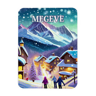 Megève: Elegante Alpine und Prestige Wintersport Magnet