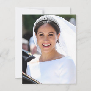Meghan Markle Königliche Hochzeit Dankeskarte