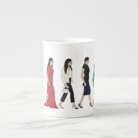 Meghan Markle Marching Figures Tasse - Final UK To