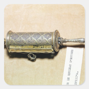 Megillah Fall, von Elsass Quadratischer Aufkleber