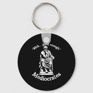 MeGood genug Mediocrates Funny Old Griechisch Phil Schlüsselanhänger