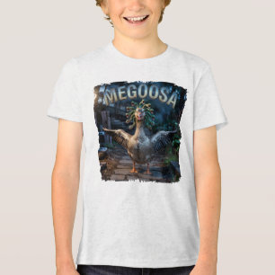 Megoosa Fotografy Combo Kreatur Funny Tri-Blend Shirt