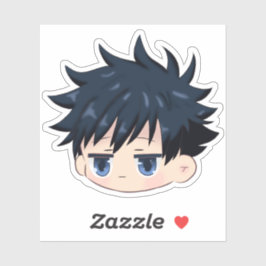 Megumi inspired chibi aufkleber