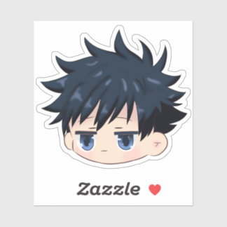 Megumi inspired chibi aufkleber