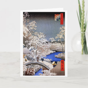 Meguro Trommel-Brücke und Sonnenuntergang-Hügel, Karte