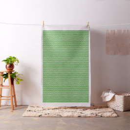 Megwan Green und White Stoff