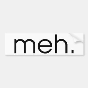 Meh Autoaufkleber