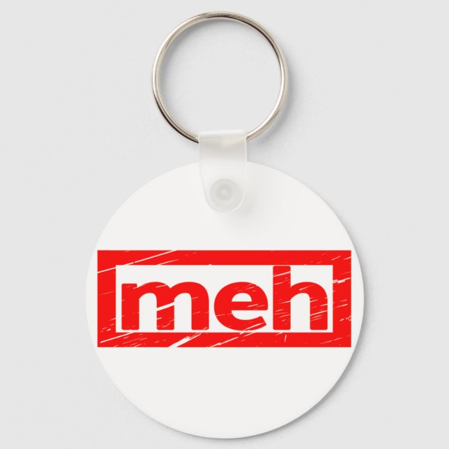 Meh Briefmarke Schlüsselanhänger (Vorderseite)