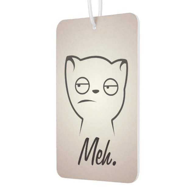 Meh Cat Car Air Freshener Autolufterfrischer (Links)