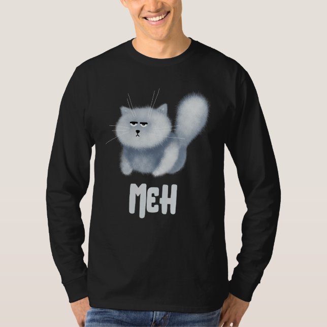 Meh Cat  for Cat  Pet T-Shirt (Vorderseite)