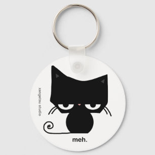 Meh Cat Schlüsselanhänger