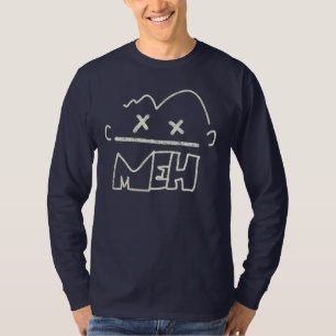 Meh Funny Face Emoji T-Shirt