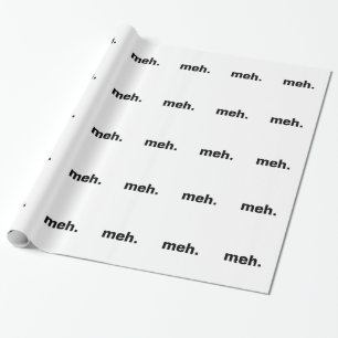 Meh. Geschenkpapier