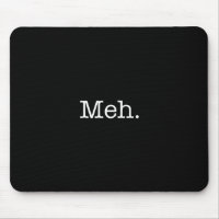 Meh Jargon-Zitat - coole Zitat-Schablone