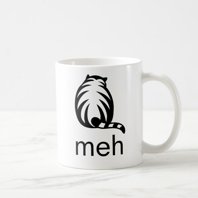 meh Katze Tasse (Rechts)