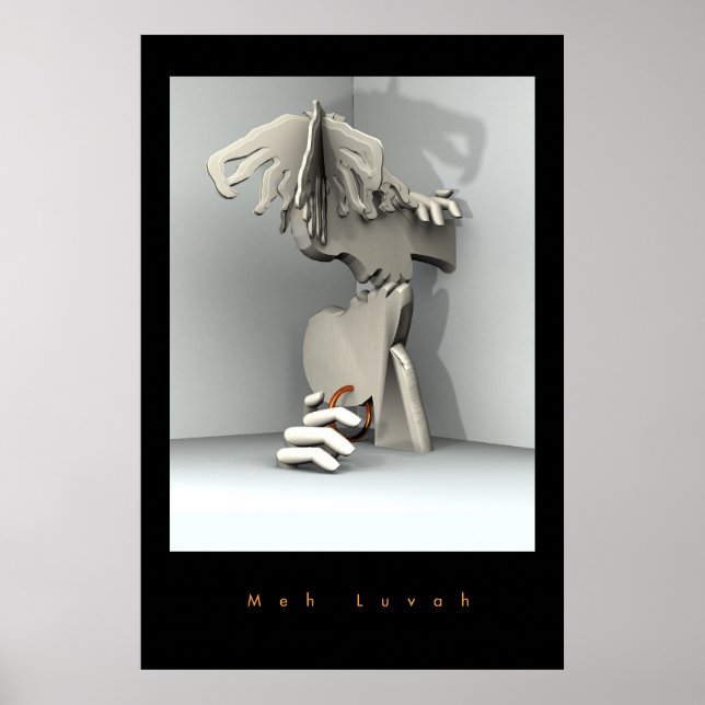 Meh Lovah Poster (Vorne)