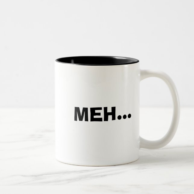 MEH…, MEH… ZWEIFARBIGE TASSE (Rechts)