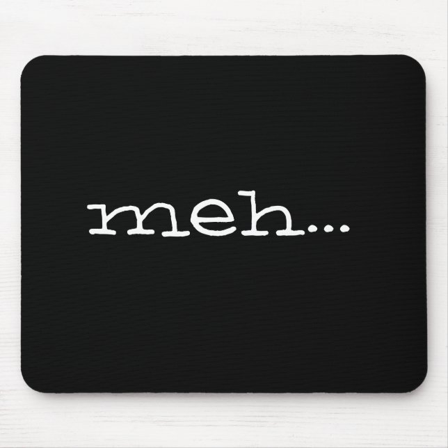 meh… mousepad (Vorne)
