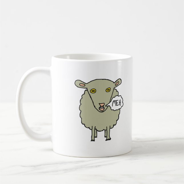 Meh Sheep Kaffeetasse (Links)