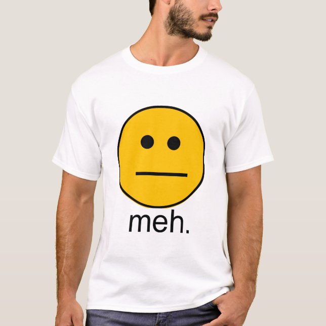 meh. T-Shirt (Vorderseite)