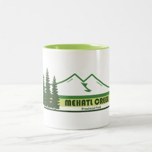 Mehatl Creek Provincial Park Grüne Streifen Zweifarbige Tasse