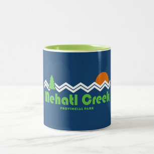 Mehatl Creek Provincial Park Retro Zweifarbige Tasse