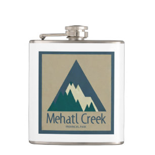 Mehatl Creek Provinzpark Rustic Flachmann