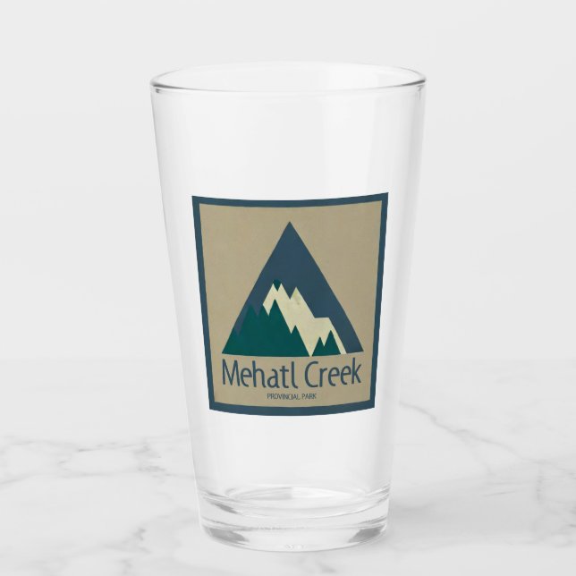 Mehatl Creek Provinzpark Rustic Glas (Vorderseite)