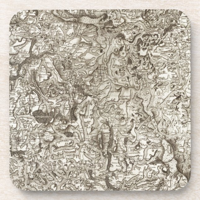 Mehl Getränkeuntersetzer (Vorderseite)