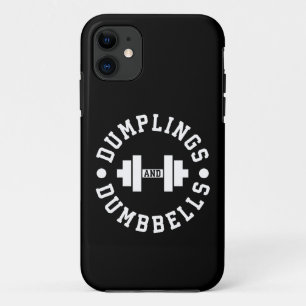 Mehlklöße und Dumbbells - sperrig seiend - lustige iPhone 11 Hülle