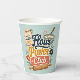 Mehlkraft Cottage Backclub Pappbecher
