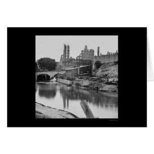 Mehlmühle vom James River & Richmond, VA 1865