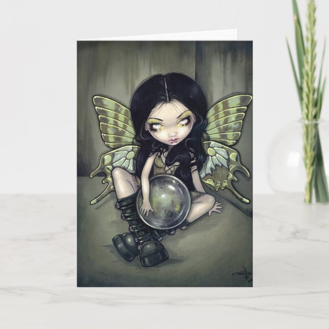 "Mehltau-" Gruß-Karte Karte (Vorderseite)