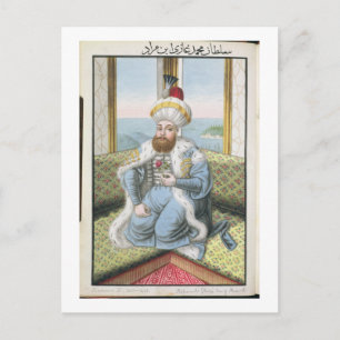 Mehmed II (1432-81), Eroberer, Postkarte