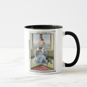 Mehmed II (1432-81) nannte "Fatih", der Eroberer, Tasse