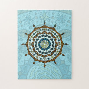 Mehndi Fantasy Copper Puzzle