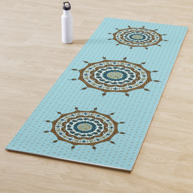 Mehndi Fantasy Copper Yoga Mat Yogamatte (Beispiel)