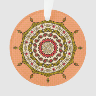 Mehndi Fantasy Gold Acryl-Ornament Ornament