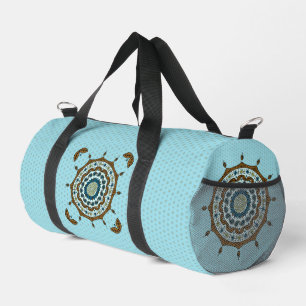 Mehndi Fantasy Kupfer Duffle Bag
