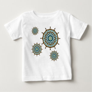 Mehndi Fantasy Kupfer Kid's and Baby Light Shirt