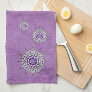 Mehndi Fantasy Silbernes Handtuch