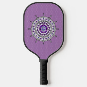 Mehndi Fantasy Silver Pickleball Schläger